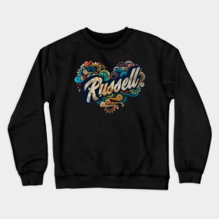 My name is Russell Crewneck Sweatshirt